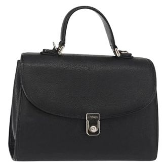 Burberry Pre-owned Handbags, female, Black, Size: ONE SIZE Pre-owned Hand Bag
