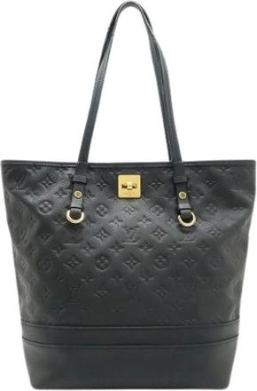 Louis Vuitton Pre-owned Citadin Monogram Empreinte Tote Bag - Dames - Vintage Shopper - Blauw - ONE Size - Leer - Vintage