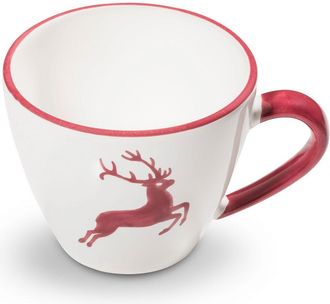 Gmundner Keramik Gmundner Keramik - Bordeauxr. Ciervo, Taza De Caf&eacute; Gourmet 0,2 Litros