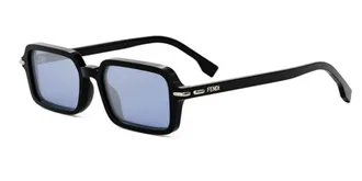 Fendi FE40174I 01X Womens Sunglasses Black Size 51