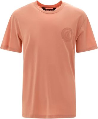 Just Cavalli T-shirt - Heren - T-shirts - Roze - XS - Katoen - Tops