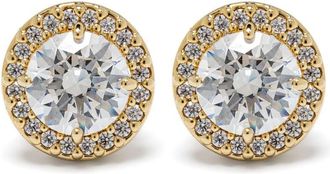 Swarovski Una Angelic stud earrings - women - Brass - One Size - Gold