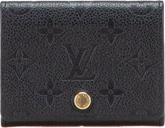 Louis Vuitton Black Others Envelope Carte De Visite Bifold Wallet M58456 (Authentic Pre-Loved)