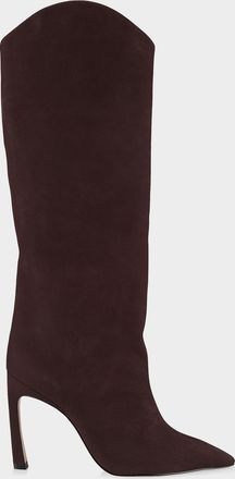 Schutz Maryana Nubuck Knee-High Boots