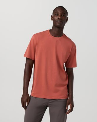 Vuori Clothing Tuvalu T-Shirt | Spice | XS, Size Extra Small