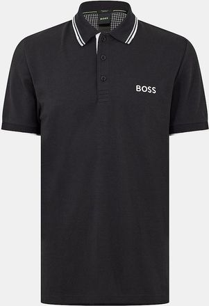 HUGO BOSS Mens Hbg Paddy Pro Premium Cotton Polo Shirt - Navy - Size: 38