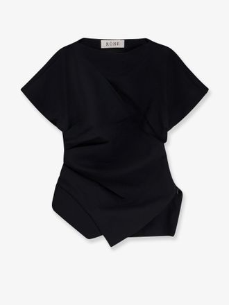 Róhe Asymmetrical viscose top - ROHE - gender_Woman