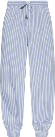 The Attico Pantaloni a righe - Blu
