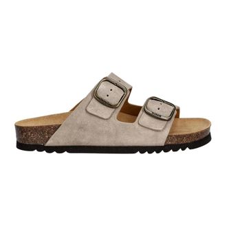 Scholl Schoenen, Dames, Beige, 36 EU, Leer, Josephine Slide