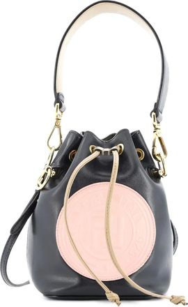 Fendi Mon Tresor leren bucket-tas - Zwart