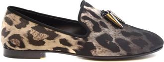 Giuseppe Zanotti Instappers - Heren - Loafers - Beige - 40 1/2 EU - Schoenen