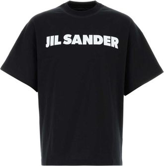 Jil Sander Black Logo T-Shirt
