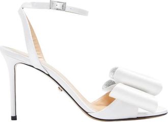 Mach & Mach Le Cadeau Satin Sandals