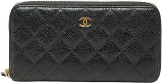 Chanel Pre-owned Wallets, female, Black, Size: ONE SIZE Pre-owned Vintage Wallet