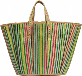 Lorna Murray Womens Tropez Tote In Tropical Tan