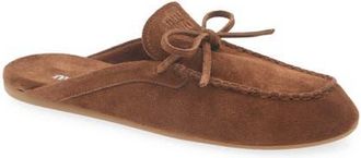 Miu Miu Boat Shoe Mule in Brown at Nordstrom, Size 11Us