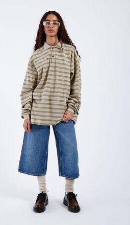 Dr. Denim Dace Mid Wide Capri Jeans in Stream Mid Used at Nordstrom, Size 31