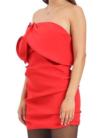 Od&igrave; Od&igrave; Asymmetrical Bustier Mini Dress With Sculptural Detailing