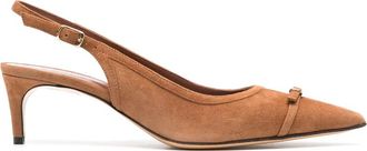 Eraldo 50mm Suede Pumps