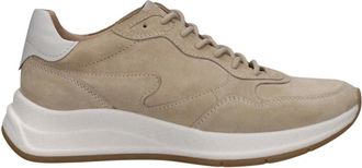 Salamander Schoenen, Dames, Beige, 39 EU, Su&egrave;de, Leren sneaker
