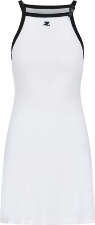 Courrèges Contrast Mini Dress
