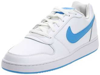 Nike Nike Nike Ebernon Low, Mens Basketball Shoes, Multicolour (White/University Blue 000), 9 UK (44 EU)