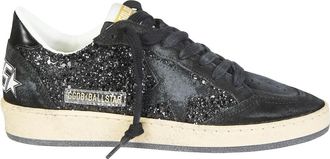 Golden Goose Sneakers, female, Black, 5 UK, Ballstar Glitter Upper Nylon