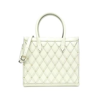 Valentino Pre-owned Garavani Leren Handtas - Dames - Pre-owned - Wit - Maat: ONE Size Leer