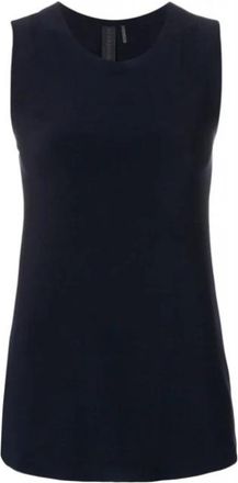 Norma Kamali Sleeveless Top - Dames - Tops zonder mouwen - Blauw - XS - Polyester - Tops