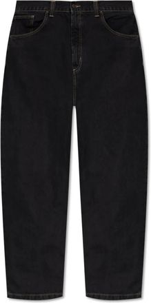 Carhartt Work in Progress Wijde broek - Heren - Loose Fit Jeans - Zwart - XL - Katoen - Jeans