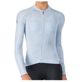 Castelli Espresso 2 Long Sleeve Jersey Velotrikot f&uuml;r Damen | grau