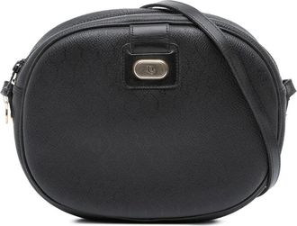 Dior 20th Century Honeycomb Coated Canvas crossbody bag - women - Fabric - One Size - Black