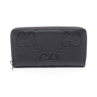 Gucci Black Leather Long Wallet (Bi-Fold) (Pre-Owned)