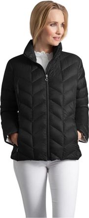 Junge Gewatteerde Overgangsjas Zwart Daisy - Dames - Winterjassen - Zwart - 3XL - Jassen