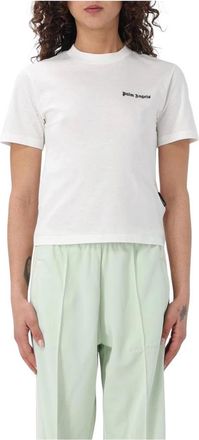 Palm Angels Mujer, Camisetas, Blanco, Talla: 2XS
