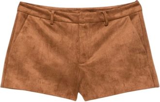 MC2 Saint Barth Elva Short Shorts - Shorts - Mujer - Marr&oacute;n - S
