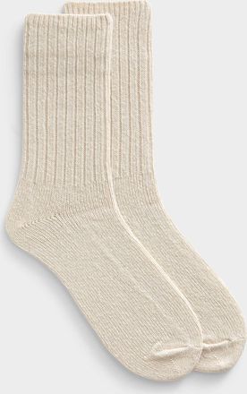 Le 31 Mens Ribbed lambswool socks