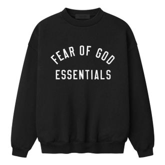 Fear of God Varsity 90s Sweatshirt Vintage Black 192AS266561F