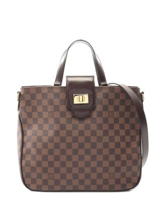 Louis Vuitton 2011 Damiere Ebene Besace Rosebery crossbody bag - unisex - Fabric/Leather - One Size - Brown