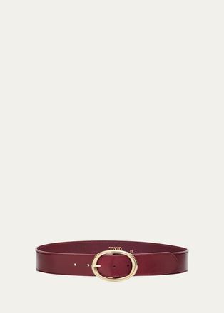 TWP Wide Leather Belt