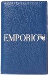 Emporio Armani Em 003592Af 19355 - Heren - Portefeuilles - Blauw - ONE Size - Accessoires