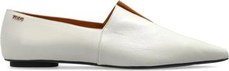 Tod's Ballerinas met Puntneus - Dames - Ballerinas - Wit - 40 EU - Leer - Schoenen
