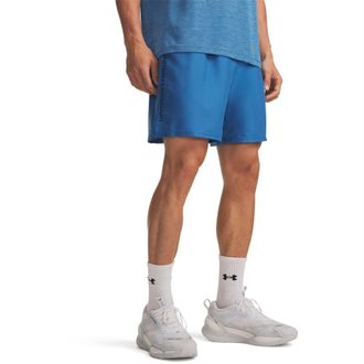 Under Armour Heren Vertical Logo Normale Korte Broek (Blauw/Zwart)