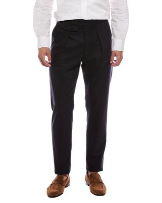Eleventy Wool & Cashmere-Blend Pant