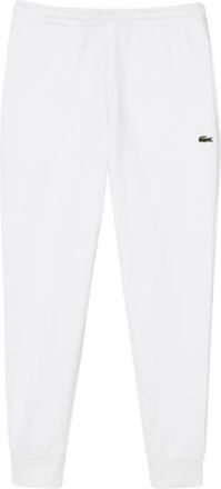 Lacoste Witte joggingbroek - Heren - Sweatpants - Wit - S - Polyester - Broeken