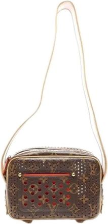 Louis Vuitton Pre-owned Cross Body Bags, female, Brown, Size: ONE SIZE Pre-owned Vintage Cross Body Bag