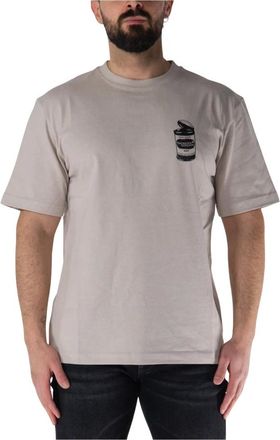 Daily Paper Clothing Tops, Heren, Beige, XL, Soup T-shirt