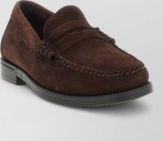 G.H. Bass & Co. weejuns larson suede penny strap loafers