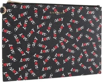 Givenchy Pre-owned Clutches, female, Black, Size: ONE SIZE Pre-owned Clutch Bag