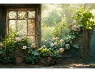 Schubiger M&ouml;bel Bild Romantischer Garten